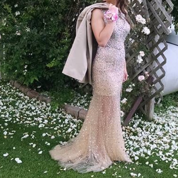 PRICE DROP Prom/Pageant Dress - Picture 2 of 4